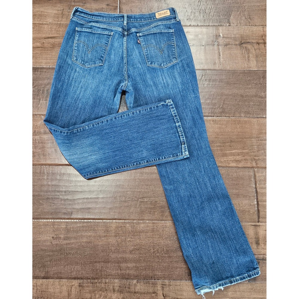 Western Levis 515 Bootcut Jeans Womens 14 Mid Rise Denim medium wash Pants